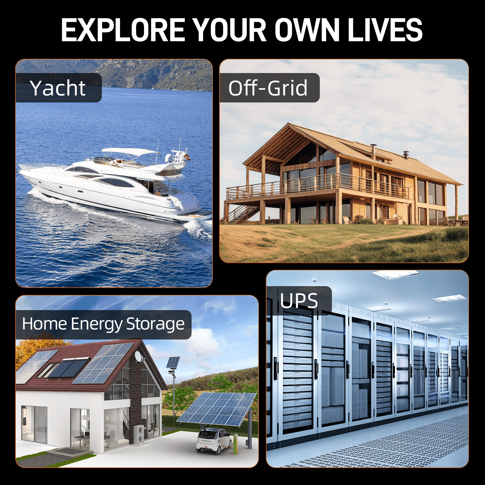 Riverlithium 12V 100Ah LiFePO4 Battery 100A BMS Application