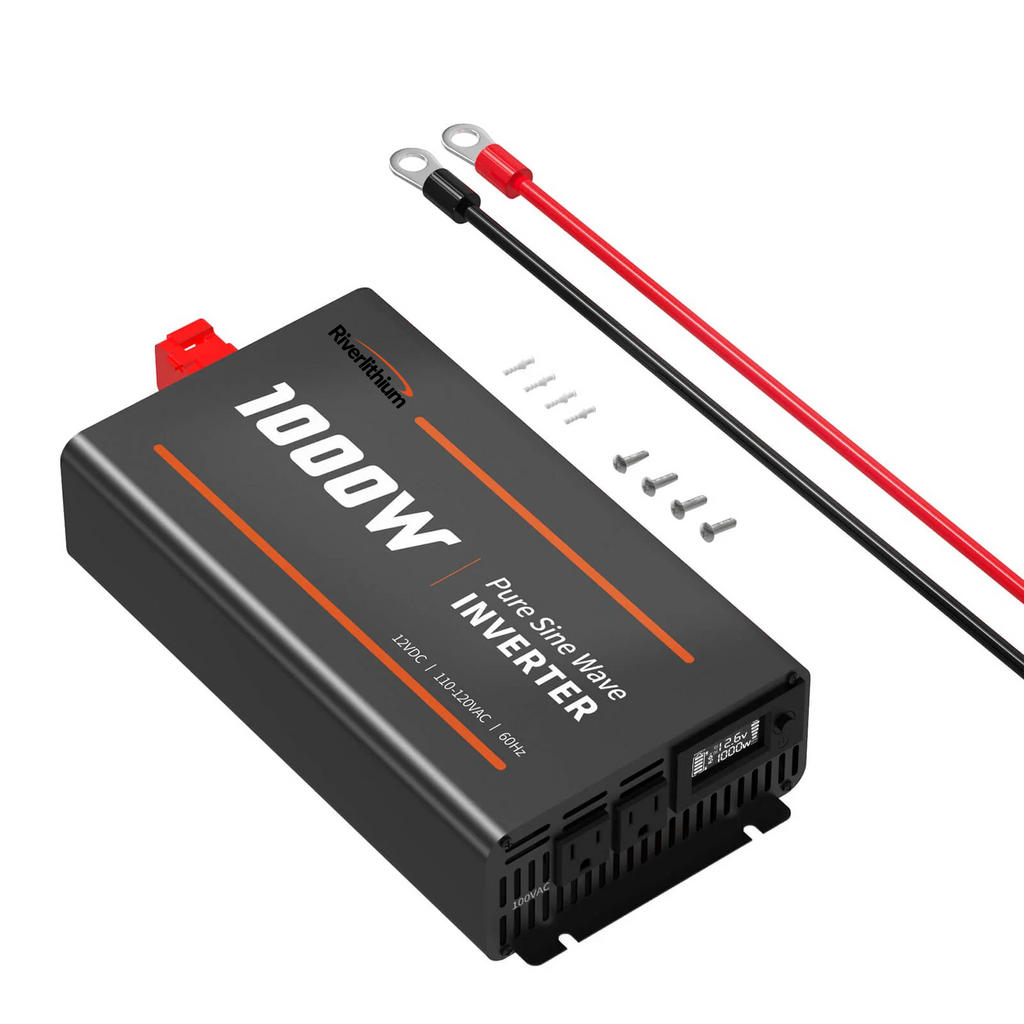 Riverlithium 1000W Pure Sine Wave Inverter