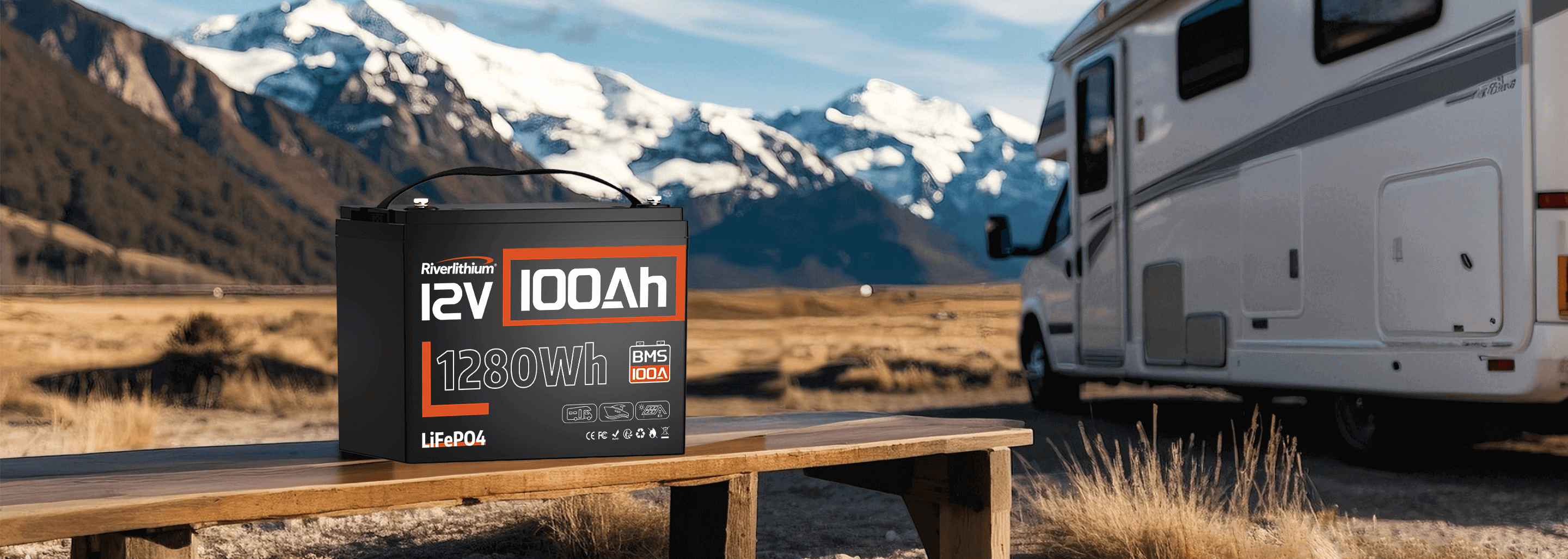 Riverlithium 12V 100Ah LiFePO4 Battery Usage 